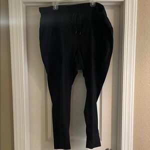 Old Navy Black Drawstring Slim Leggings